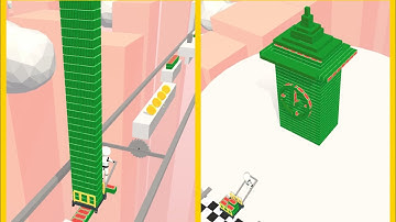 Brick Builder : All Levels Gameplay - New Update Android, iOS