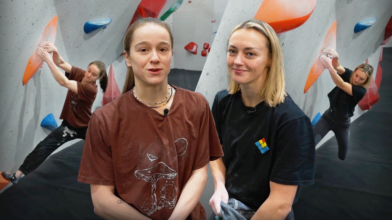 Olympic Climber vs Outdoor Crusher: Training with Erin McNeice & Climbing Jane