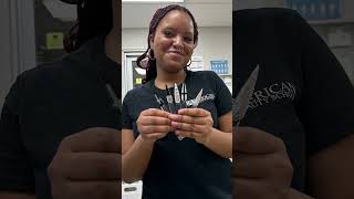 American Beauty School The Bronx - Nail Class #shorts
