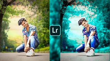 Lightroom teal and orange effect photo aditing tutorial|Lightroom background colour change perset