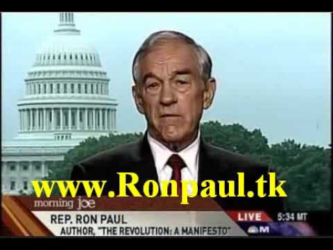 Ron Paul we cannot afford our Empire anymore