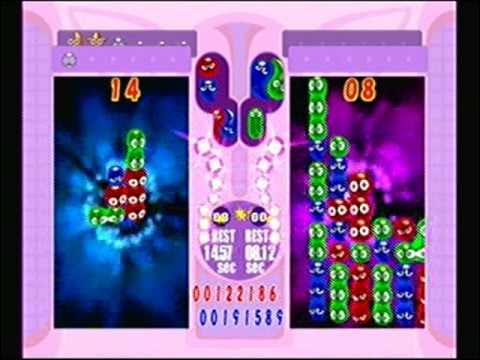 Puyo Pop Fever - Yu vs Carbuncle (Easy) - YouTube