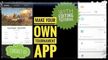 BGMI Tournament App and aia file | Pubg & Free Fire Tournament Application