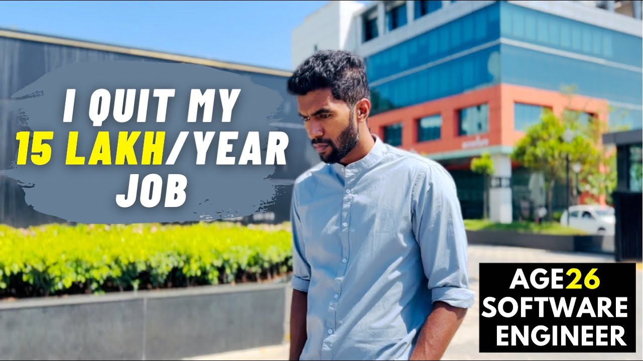 Why I quit my high paying job?