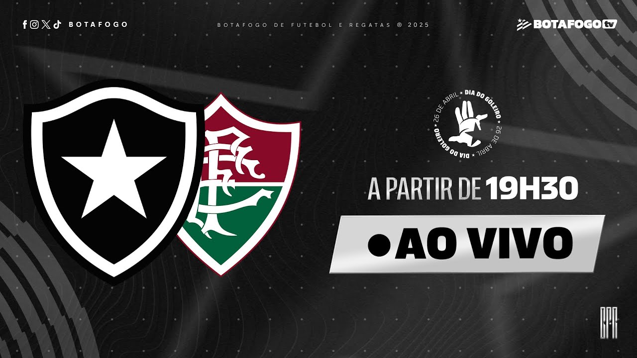AO VIVO | Botafogo x Fluminense | Brasileirão | 6ª Rodada - YouTube