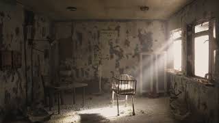 Miniature Abandoned Pripyat Hospital Room in Chernobyl