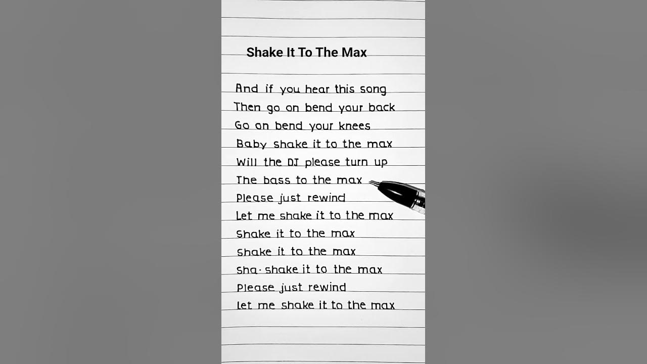 Shake It To The Max (Lyrics ) - Moliy, Shenseea, Skillibeng, Silent Addy