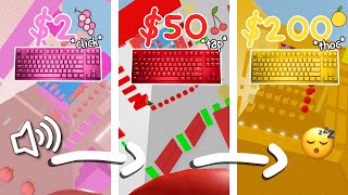 (roblox asmr 🌙) MY KEYBOARD GETS MORE *EXPENSIVE* EACH TOWER...