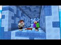 Hiding in ice tunnels in bedwars