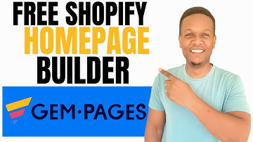 Gempages Shopify Homepage BUILDER TUTORIAL