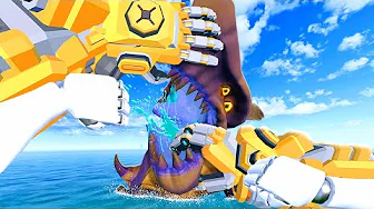 RIPPING Off Orochi's Jaw - Kaiju Battle Simulator VR
