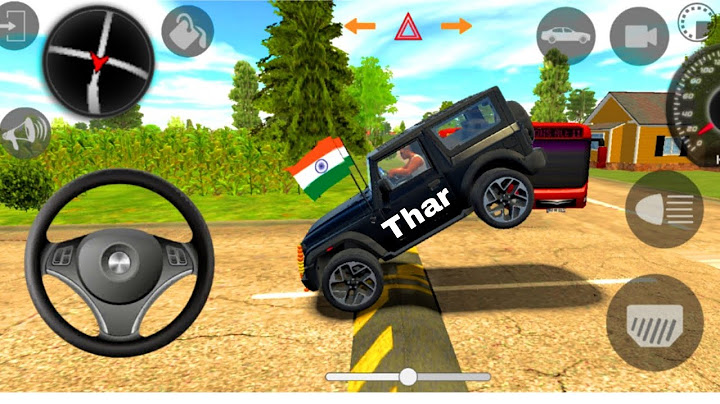 Modified Mahindra Thar Car Games: Indian Cars ( Gadi Wala Game ) Thar Wala Android Gameplay