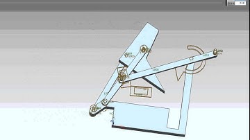 Two Position Motion Four Bar Linkage