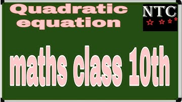 Quadratic equation exercise-4.2