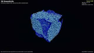 3D SmoothLife | 3D Cellular Automata
