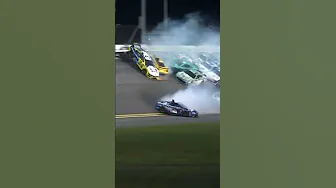 Michael McDowell almost completely flips at Daytona international Speedway #NASCAR thumbnail