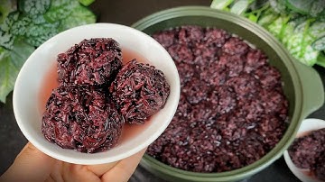 Bí quyết làm CƠM RƯỢU NẾP THAN không đắng, dễ ăn, đẹp da, chống lão hoá, tốt tim mạch...