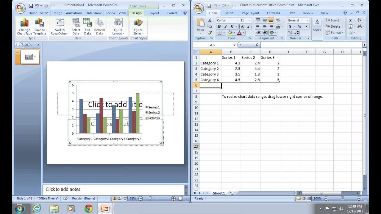 Refresh Chart In Powerpoint