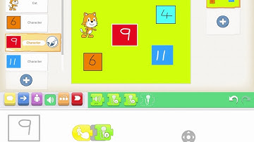 Step 4. How to Create a ScratchJr Maths game - Create the sound recording