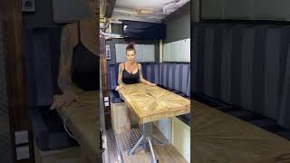 Perfekte Essecke für ein Tiny Home #lebensabenteurer