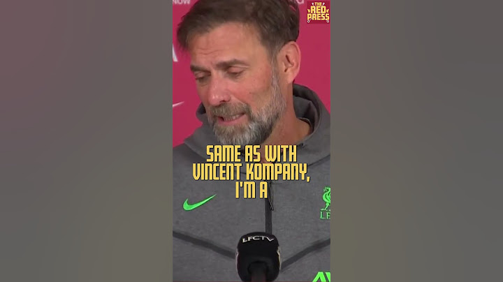 Has Klopp forgiven Vincent Kompany for his 2019 thunderbolt? #lfc #klopp #livbur #ynwa #kompany