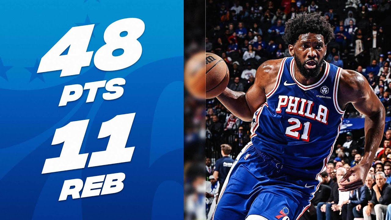 Joel Embiid Makes 76ers Franchise History! | November 6, 2023