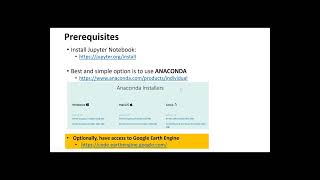 Webinar 2 Day 1 Hands on Prerequisites