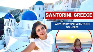 Santorini Greece Travel Vlog I Honeymoon destination of Europe| Indian in Germany