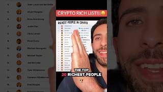 CRYPTO RICH LIST!!!🤑#crypto #cryptocurrency #binance #xrp #bitcoin