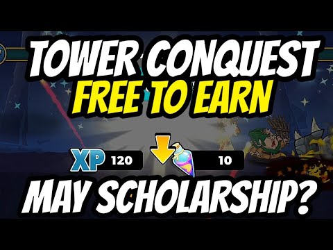 New Free to Earn Game na May Scholarship? Tower Conquest: Metaverse Edition Tagalog Gameplay