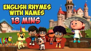 English Rhymes For Children | Compilation of Names | LIV Kids Nursery Rhymes and Songs | HD