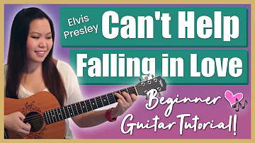 Can't Help Falling in Love Guitar Lesson Tutorial - Elvis Presley [Chords|Strumming|Picking|Cover]