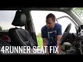Toyota 4Runner seat recline fix