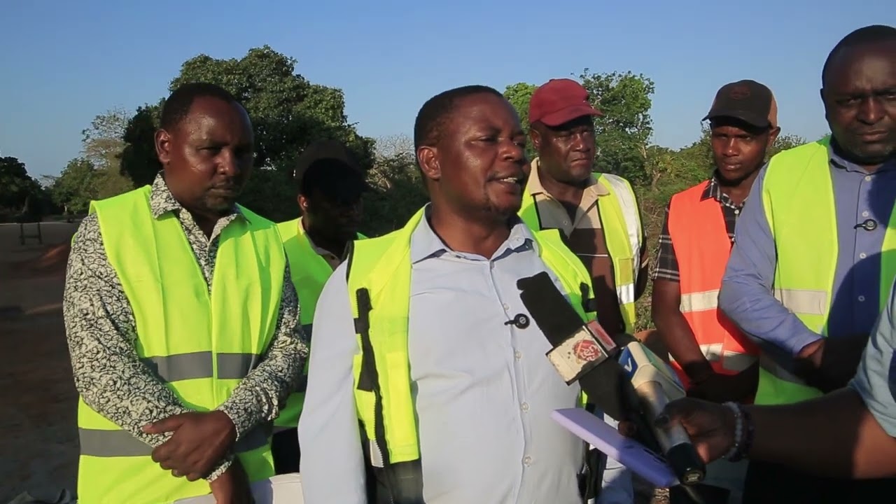 MHANDISI MATIVILA ARIDHISHWA NA UTEKELEZAJI WA MRADI WA BARABARA YA CHUMBI-KIEGELE