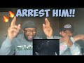 Arrest him  ziak  galerie prod devil uk reaction