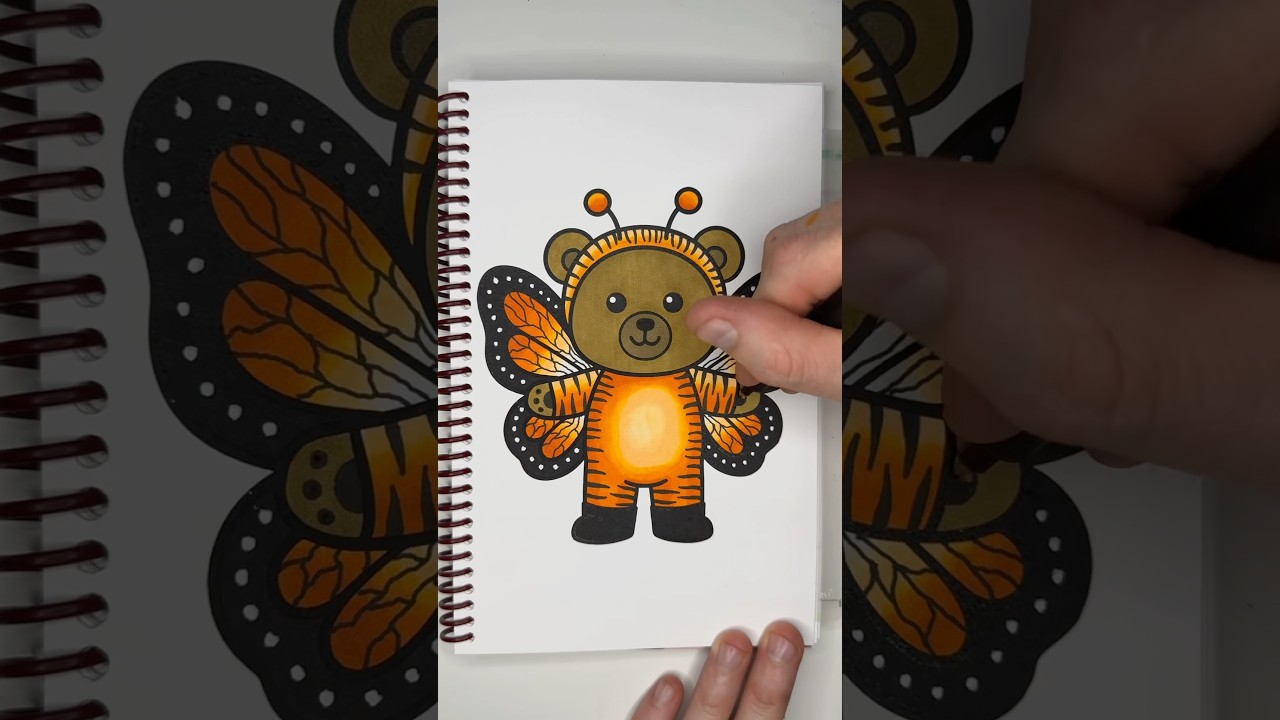 How to Color a Teddy Bear Like an Artist 🧸✨🤔 