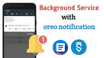 Sketchware Background Service with oreo notification tutorial (Must watch)