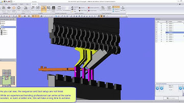 MBend V9 Auto Sequence and Part Simulation