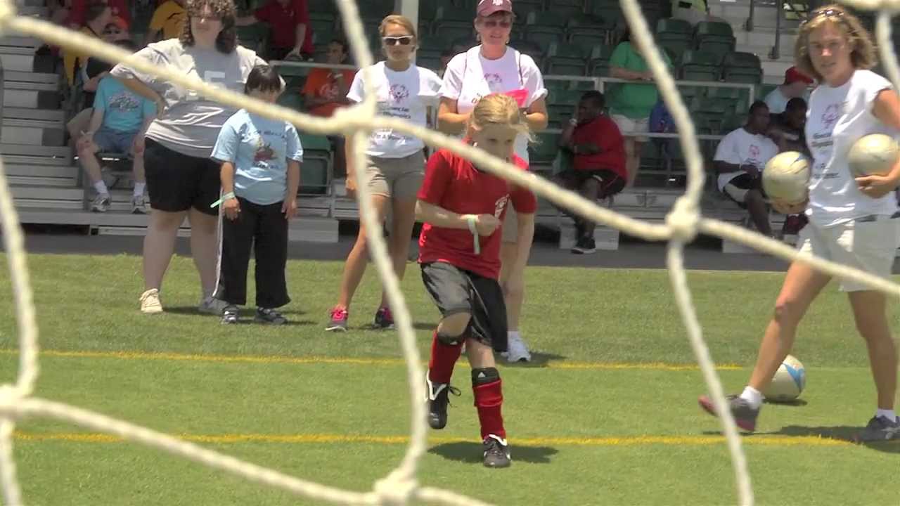 2013 Special Olympics Florida State Summer Games - Soccer Skills ...