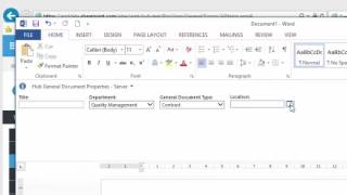 SharePoint Online - Create new document