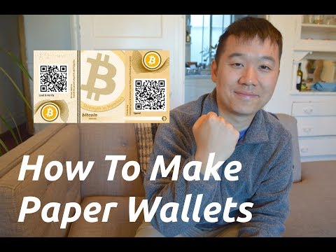 How To Set Up A Paper Wallet For Bitcoin Ethereum In Under 5 Minutes - 