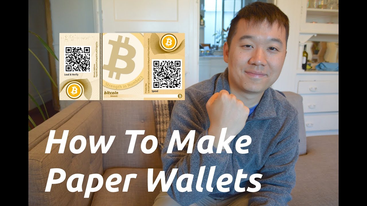 How to make a paper wallet crypto reddit