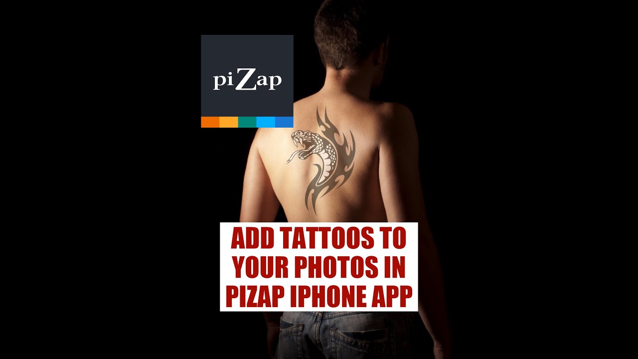 piZap's Quick Photo Editing Tutorial:Add tattoos to your photos
