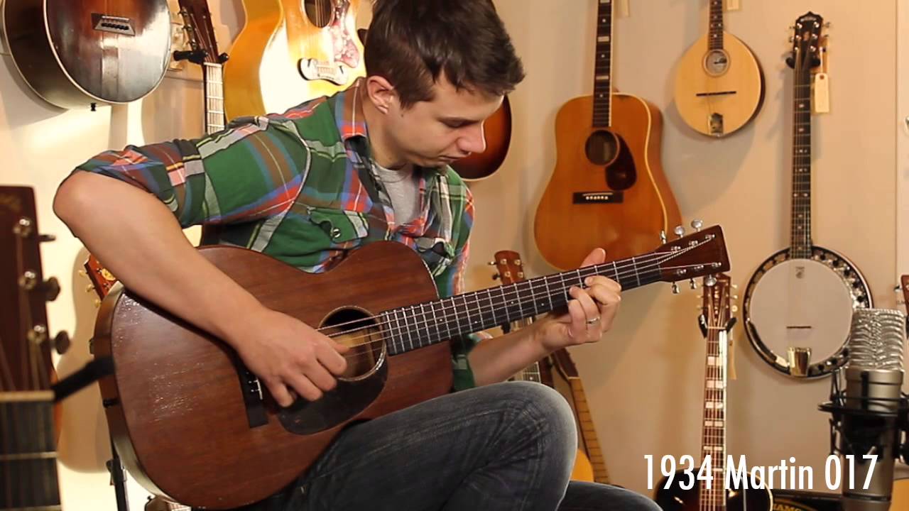 Folkway Music - 1934 Martin 0-17