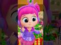Pretty PINK Princess Christmas! 👸 Celebrate Holiday Magic With Jill &amp; Little Angel #kids #shorts