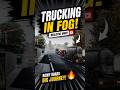 Trucking in fog #shorts #gaming #fyp