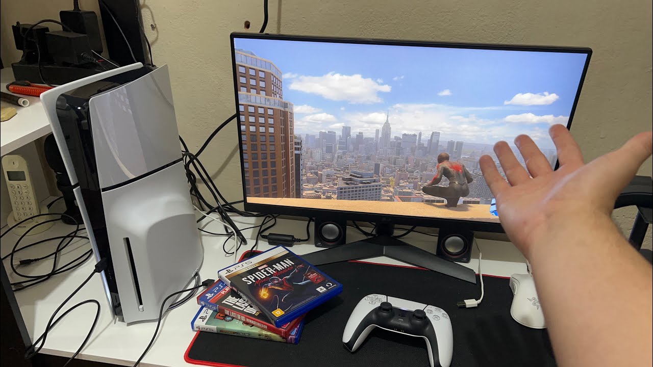 COMO É JOGAR NO PS5 SLIM (POV GAMEPLAY) - YouTube