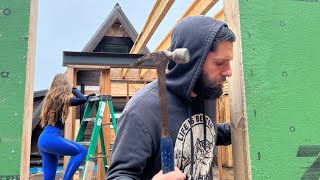 Moving On To The Second Floor | A-Frame Cabin Addition by Wild Wonderful Off-Grid 366,267 views 6 months ago 13 minutes, 53 seconds