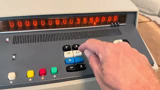 IME 84 (1963) World's First Electronic Transistor Desk Calculator by Industria Macchine Elettroniche