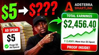 Adsterra SmartLink Earnings with Cheapest Paid Ads (Adsterra Arbitrage Method)